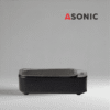 ASONIC HOME-450black pulitore a ultrasuoni, design nero compatto per la pulizia di gioielli, occhiali e piccoli oggetti.