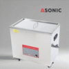 ASONIC IND-400 bagno a ultrasuoni durevole, perfetto per le officine di piccole e medie dimensioni e per la pulizia di precisione.