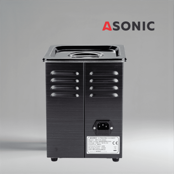 ASONIC MED-20 macchina per la pulizia a ultrasuoni in acciaio inox con controlli digitali