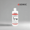 ASONIC AS-BIOX-1 detergente biodegradabile a ultrasuoni, soluzione ecologica da 1L per attività di pulizia sicure ed efficienti.