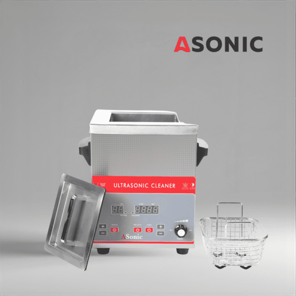 ASONIC IND-30 unità professionale a ultrasuoni, soluzione di pulizia affidabile per dispositivi dentali e medici.