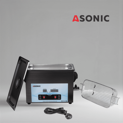 ASONIC MED-50 pulitore a ultrasuoni in acciaio inox con comandi digitali