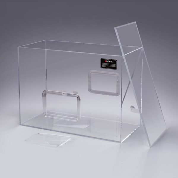 ASONIC MED-70 Pulitore a ultrasuoni con Silent Box - 6,4 L, 40 kHz