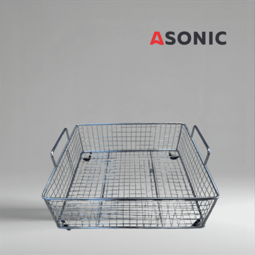 Cestello in acciaio inox per il pulitore a ultrasuoni grande ASONIC IND-150