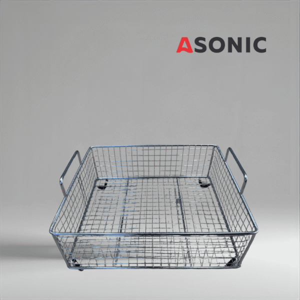 Cestello in acciaio inox per il pulitore a ultrasuoni grande ASONIC IND-150