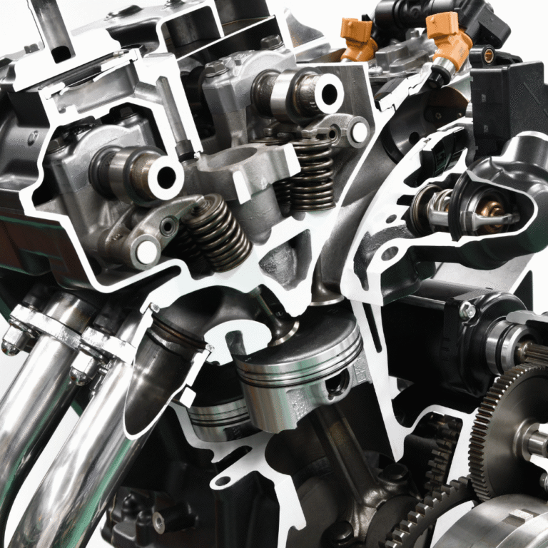 Pièce de moteur illustrant la manière dont les nettoyeurs industriels à ultrasons éliminent l'huile