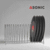 Supporto per l'asciugatura dei dischi in vinile ASONIC per 15 LP, accessorio professionale per asciugare le collezioni più grandi dopo la pulizia a ultrasuoni.